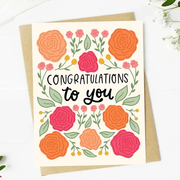 Congratulations to you greeting card